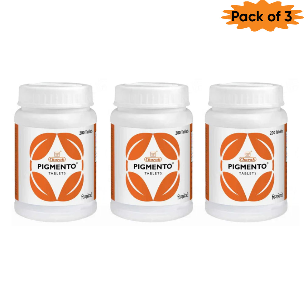 Charak Pharma Pigmento 60 Tablets(Pack of 3)