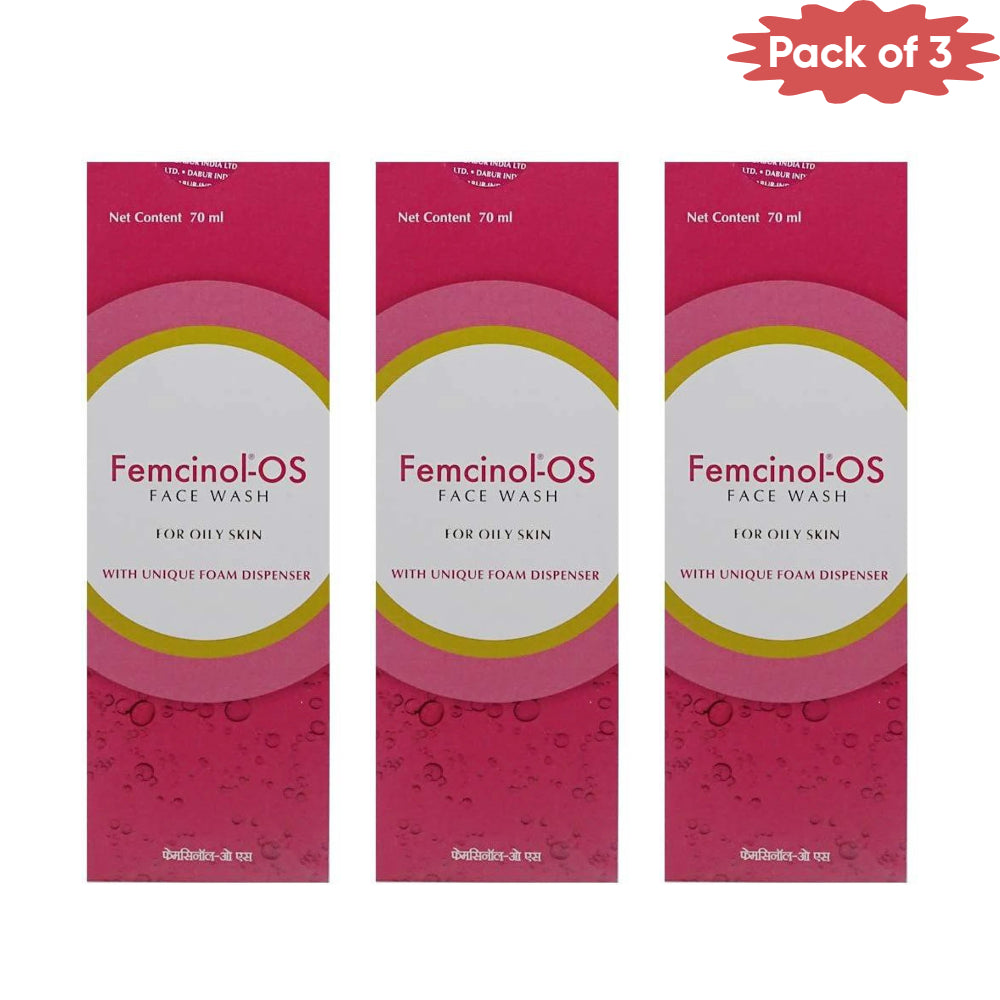 Dabur Femcinol-Os Face Wash 70 Ml(Pack of 3)