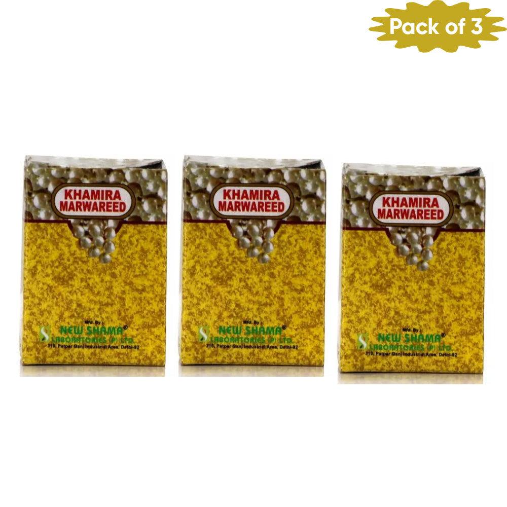 New Shama Khamira Marwareed 30 Gm(Pack of 3)
