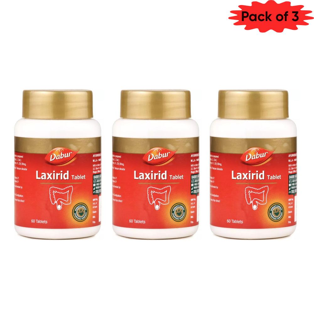 Dabur Laxirid 60 Tablets(Pack of 3)