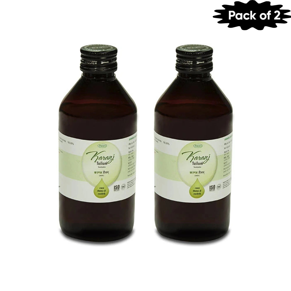 Nagarjun (Gujarat) Karanj Tailam 100 Ml(Pack of 2)