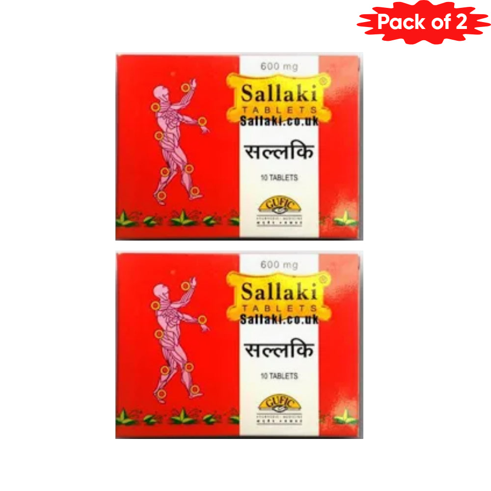 Gufic Biosciences Ltd Sallaki 600 Mg 10 Tablets(Pack of 2)