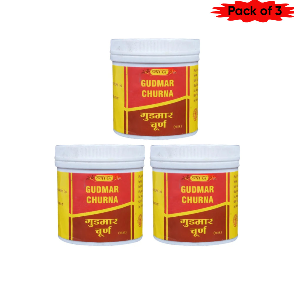 Vyas Gudmar Churna 100 Gm(Pack of 3)