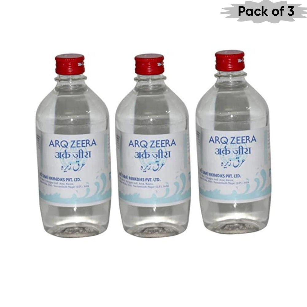 Rex Remedies Arq Zeera 500 Ml(Pack of 3)