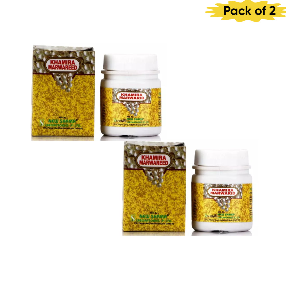 New Shama Khamira Marwareed 60 Gm(Pack of 2)