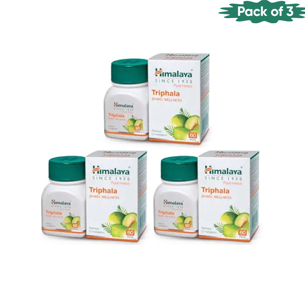 Himalaya Triphala 60 Tablets(Pack of 3)