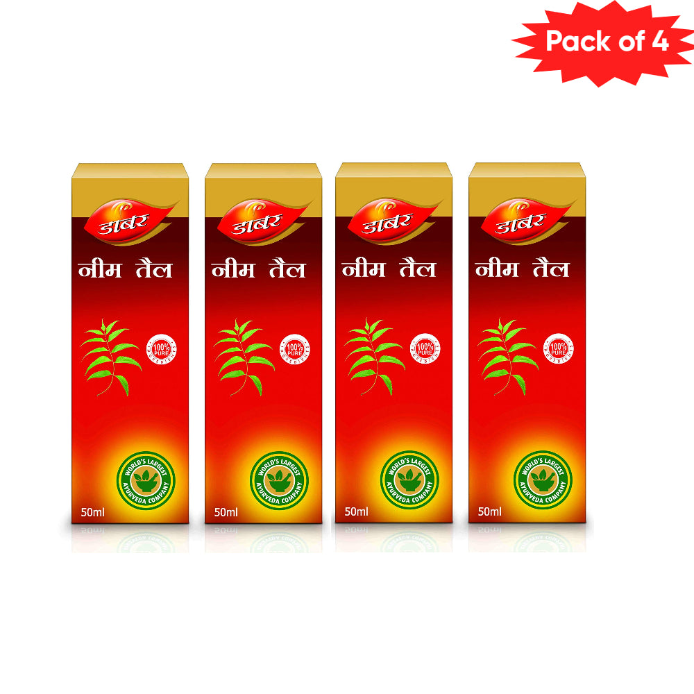 Dabur Neem Tail 50 Ml(Pack of 4)