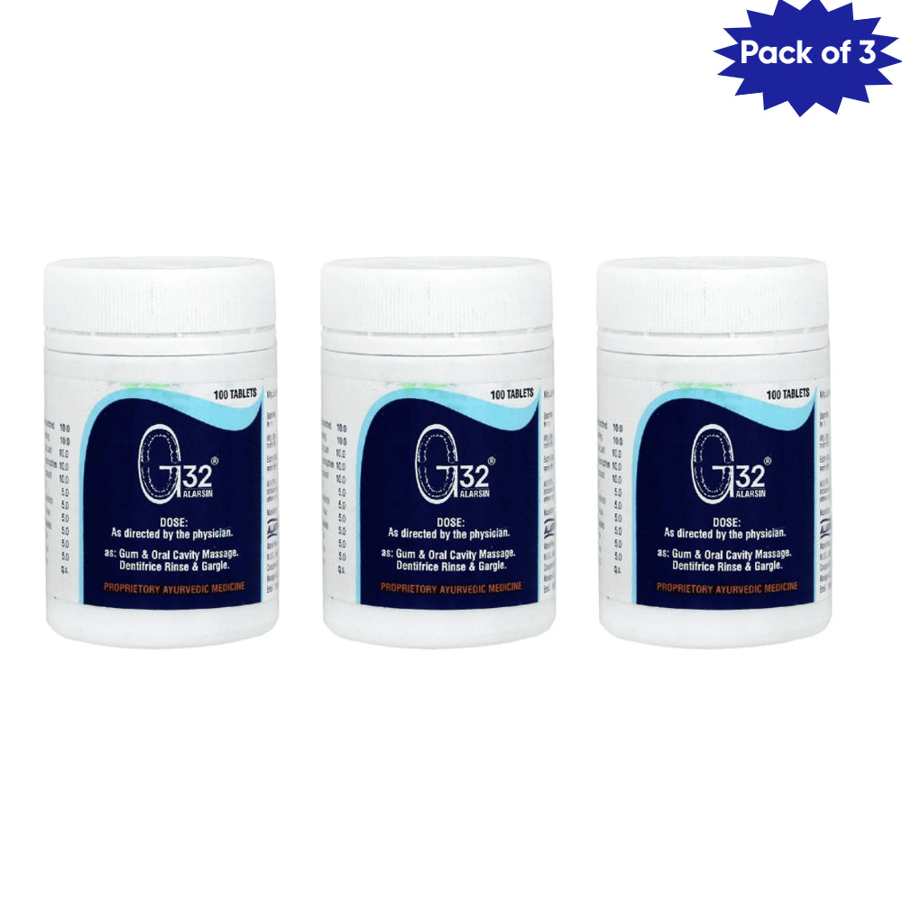 Alarsin G32 100 Tablets(Pack of 3)