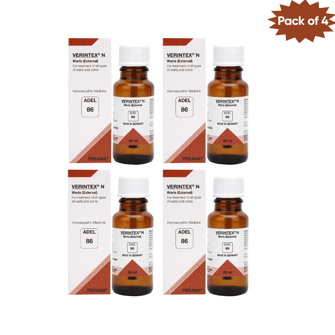 Adel Germany Adel 86 Warts (External) 20 Ml(Pack of 4)
