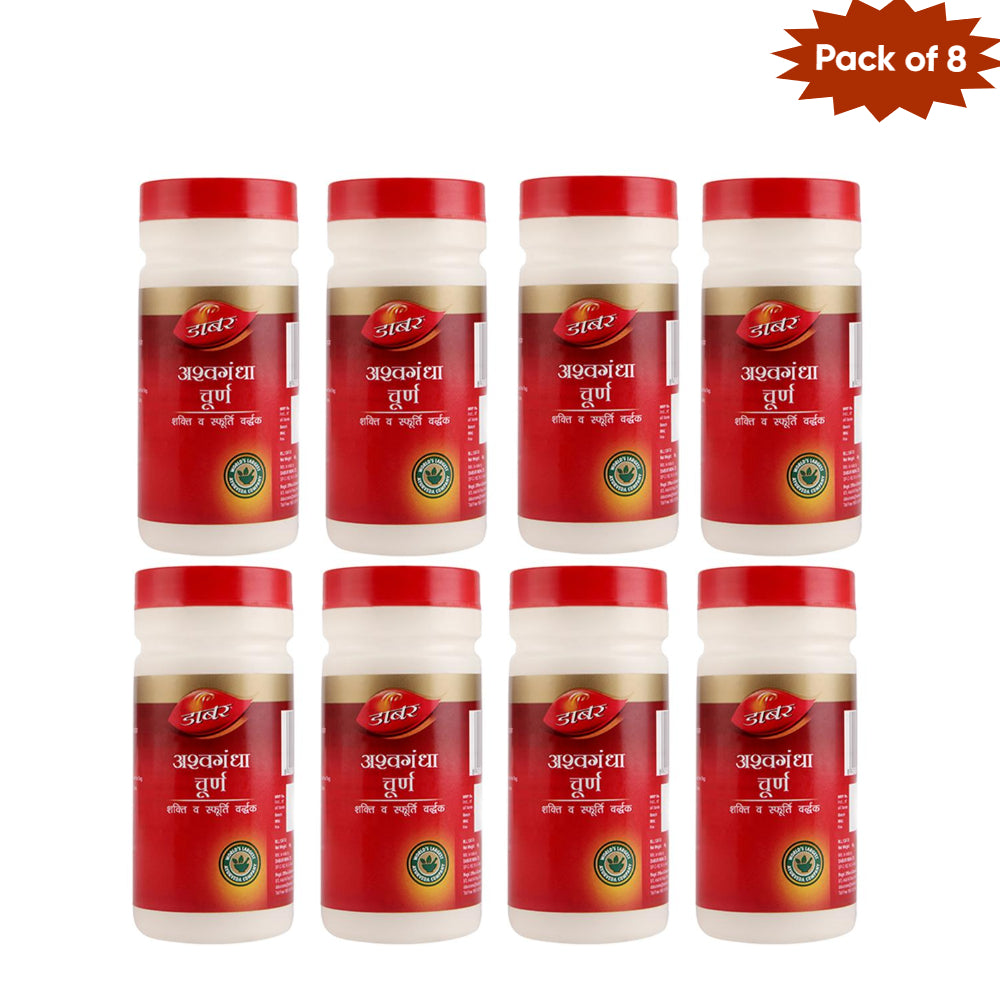 Dabur Ashwagandha Churna 100 Gm(Pack of 8)