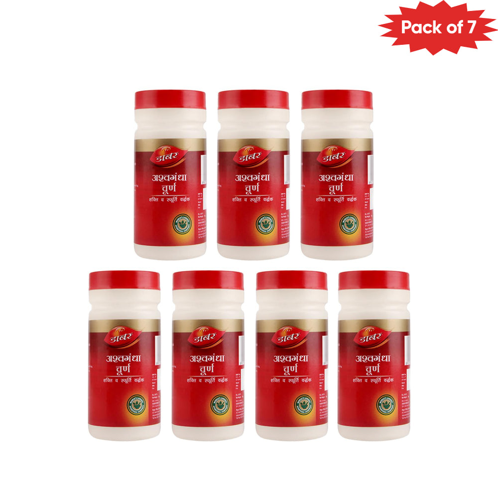 Dabur Ashwagandha Churna 100 Gm(Pack of 7)