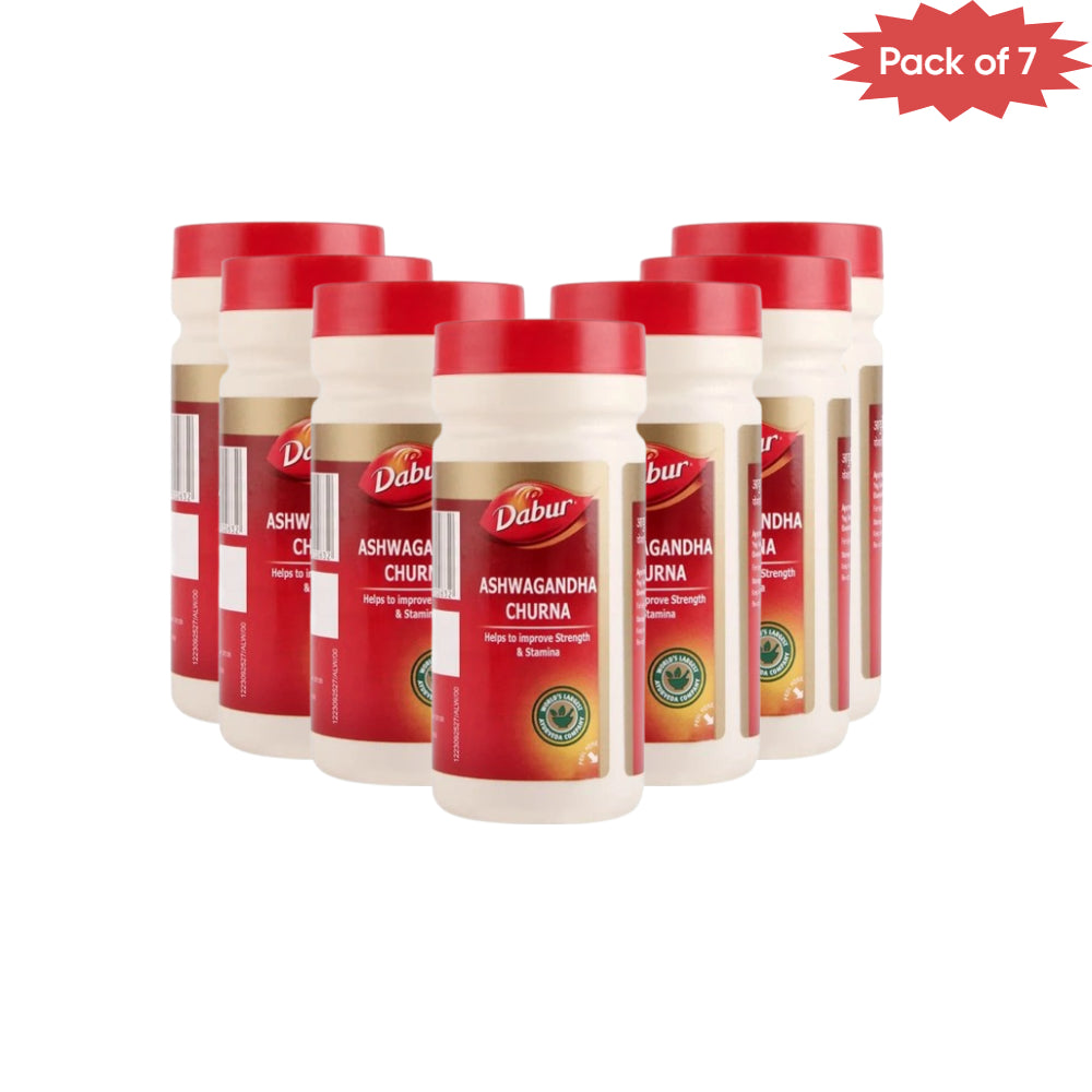 Dabur Ashwagandha Churna 60 Gm(Pack of 7)