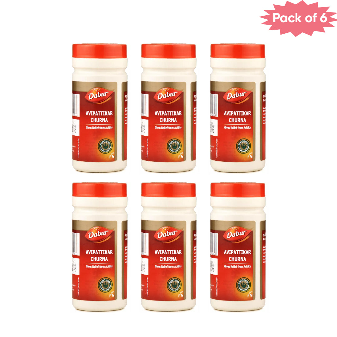 Dabur Avipattikar Churna 60 Gm(Pack of 6)