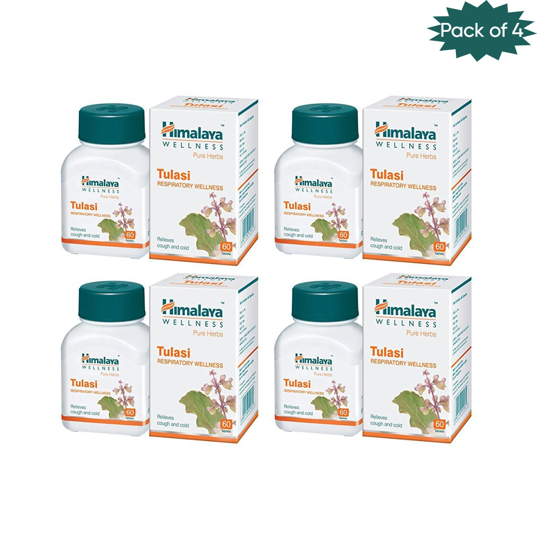 Himalaya Tulasi 60 Tablets(Pack of 4)