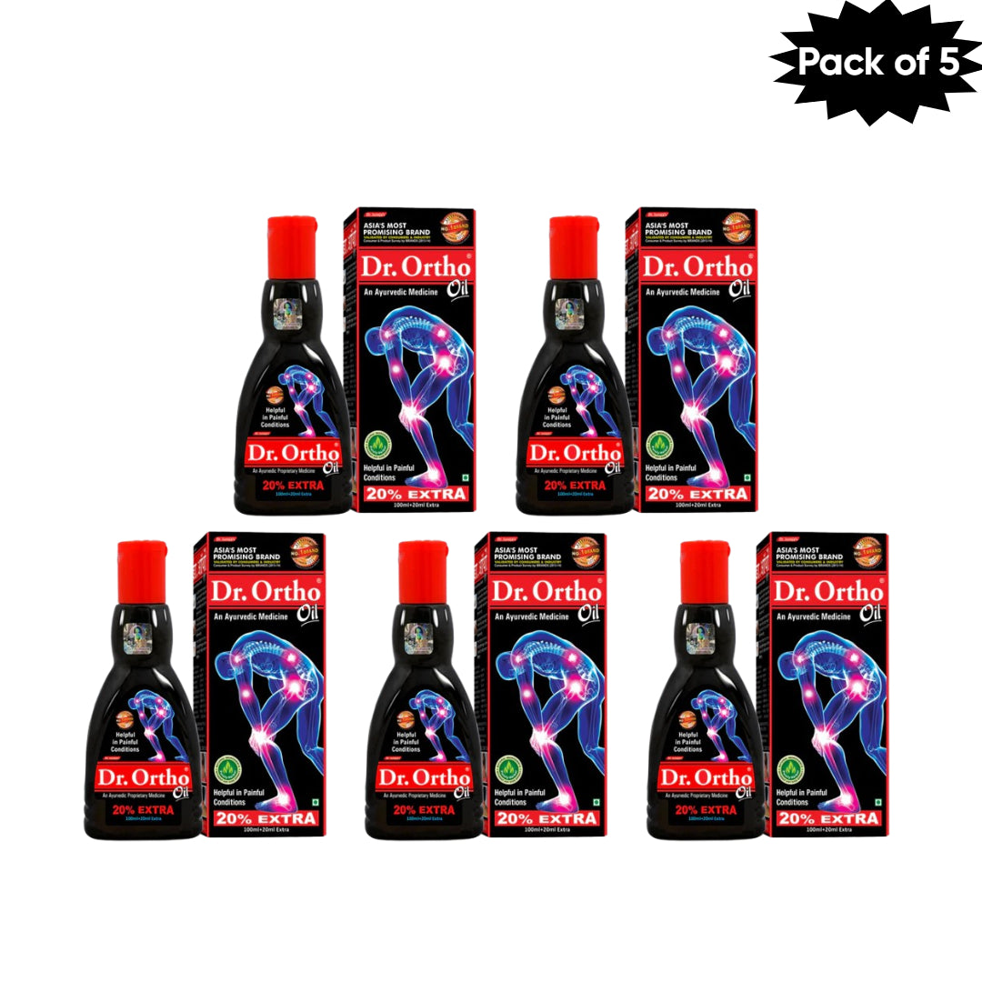 Divisa Dr. Ortho Oil 120 Ml(Pack of 5)