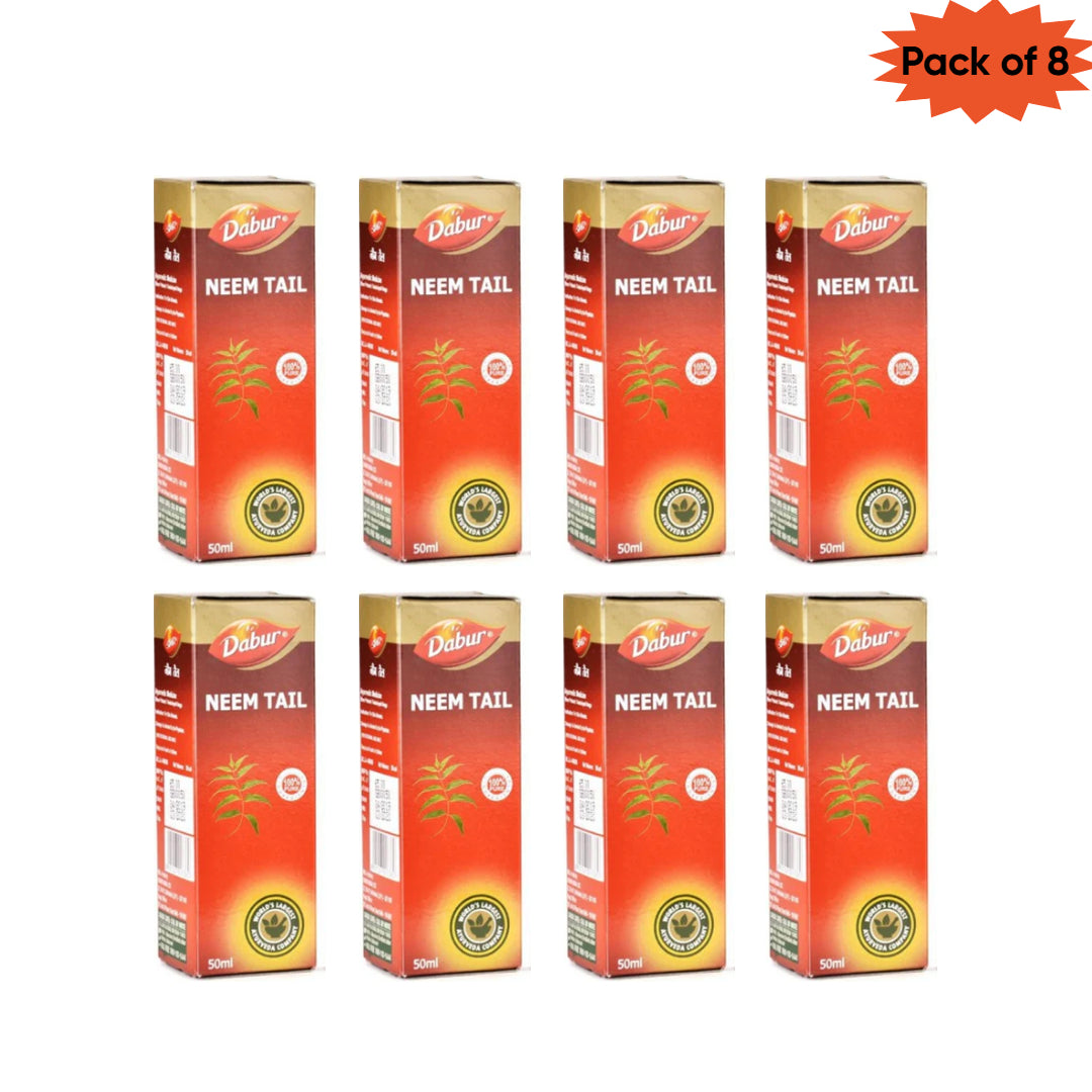 Dabur Neem Tail 50 Ml(Pack of 8)
