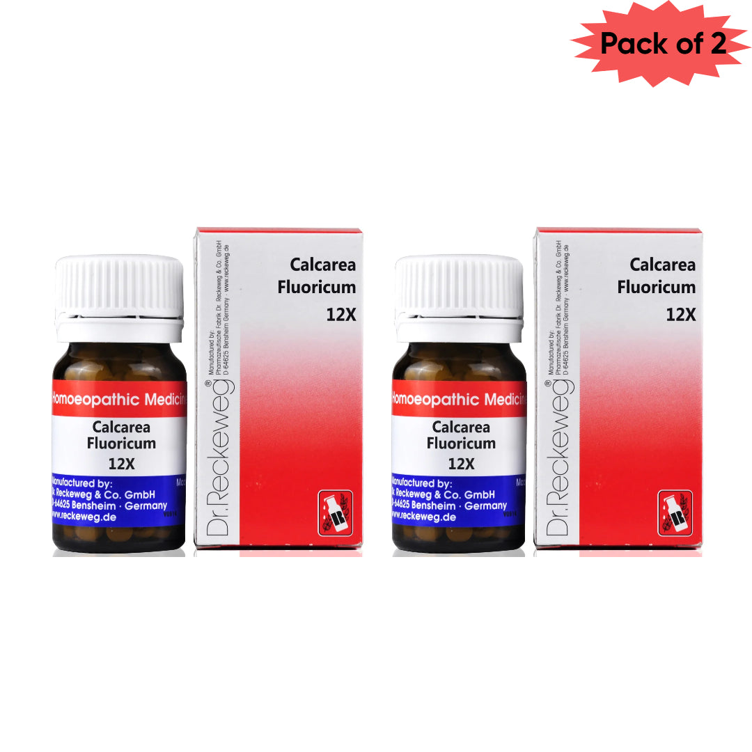 Dr. Reckeweg & Co. Calcarea Fluorica 12X 20 Gm(Pack of 2)