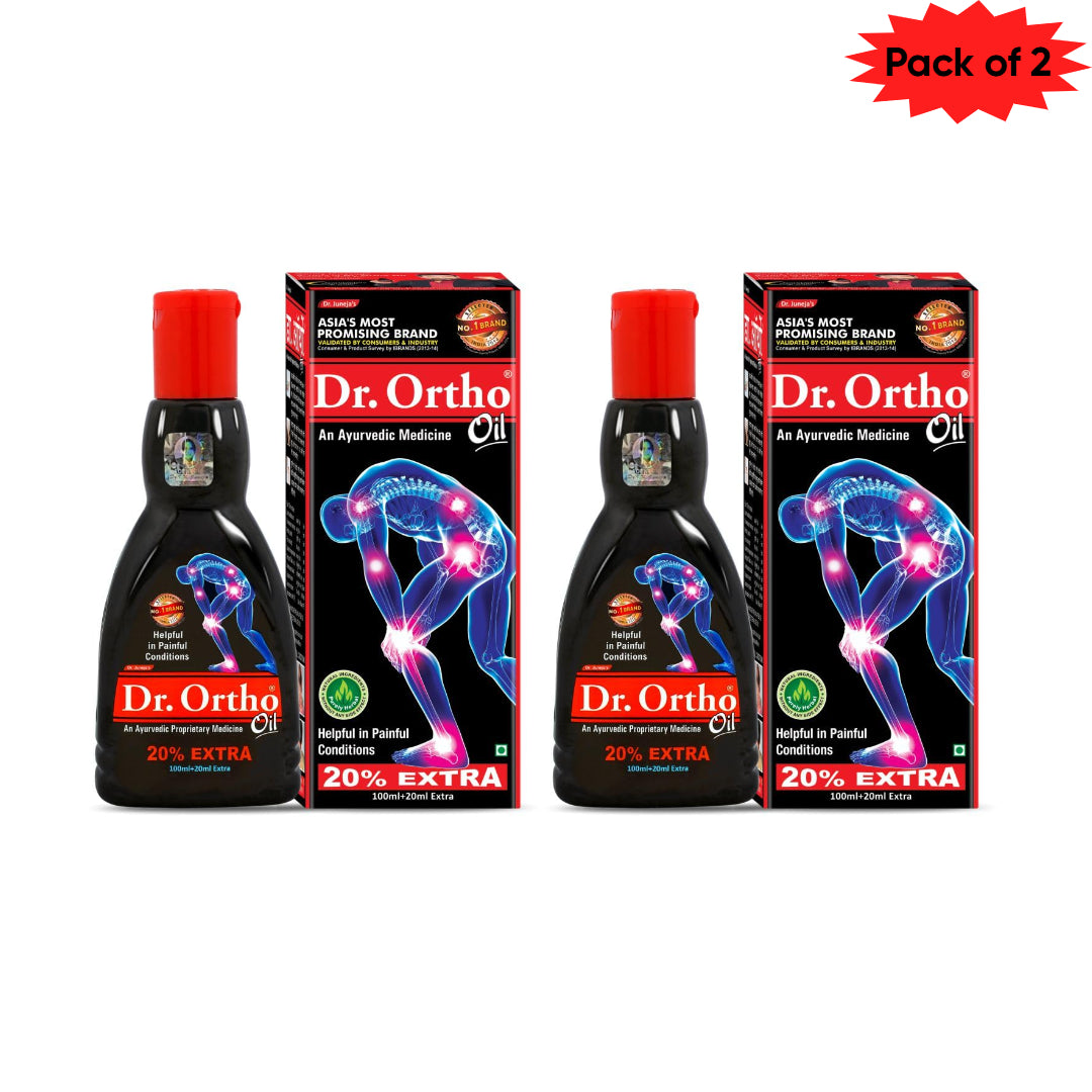 Divisa Dr. Ortho Oil 120 Ml(Pack of 2)