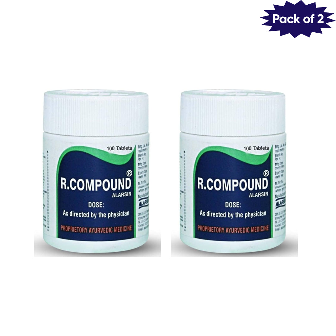 Alarsin R.Compound 100 Tablets(Pack of 2)