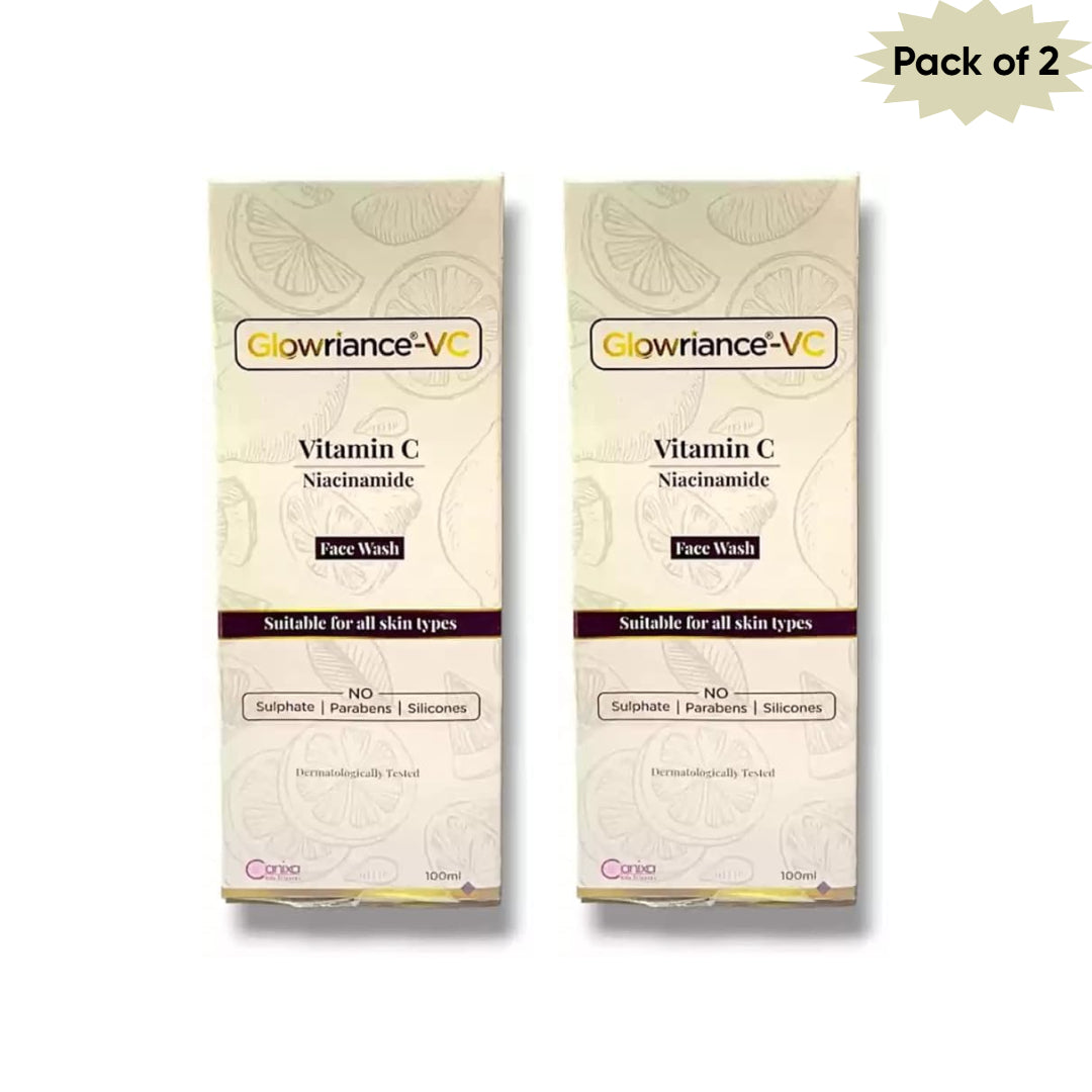 Canixa Glowriance-Vc(Face Wash) 100 Ml(Pack of 2)