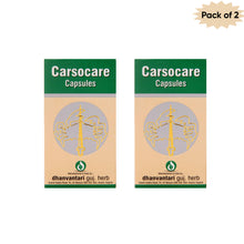 Dhanvantari Guj. Herb Carsocare 30 Capsules(Pack of 2)