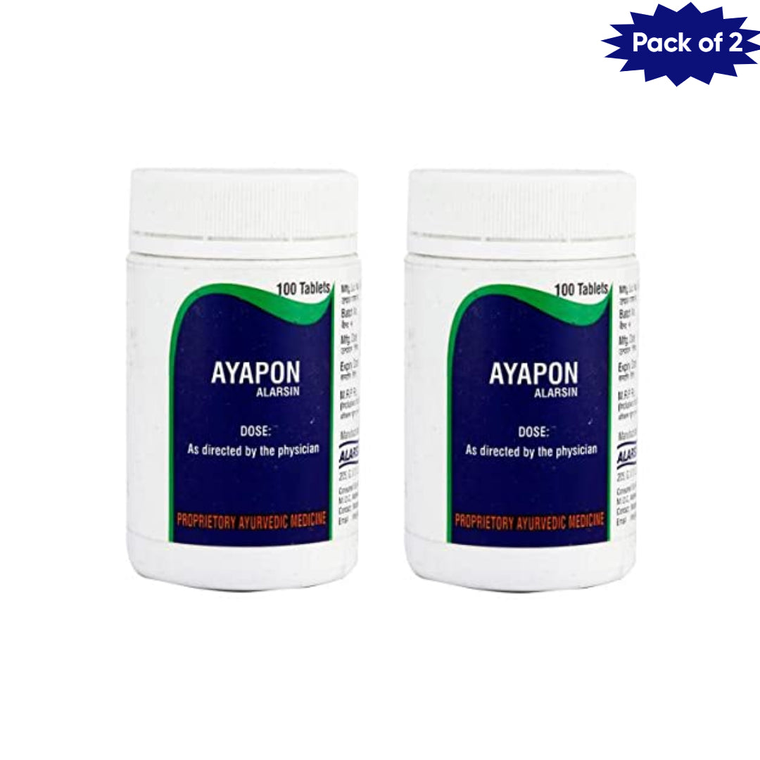 Alarsin Ayapon 100 Tablets(Pack of 2)