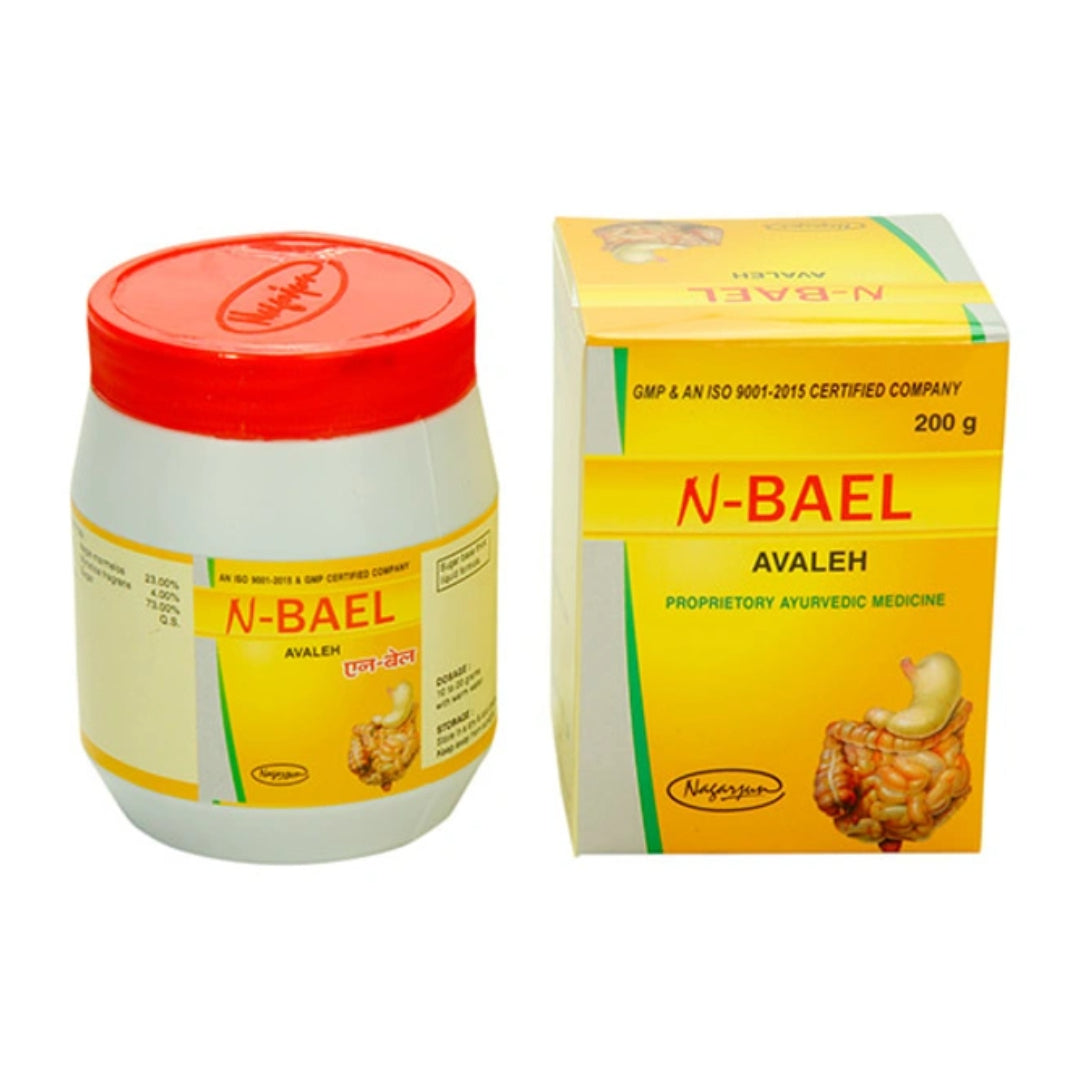 Nagarjun (Gujarat) N-Bael Avaleh 200 Gm | Ayurvedic Herbal Paste for Diarrhoea, Dysentery, IBS &amp; Digestive Health