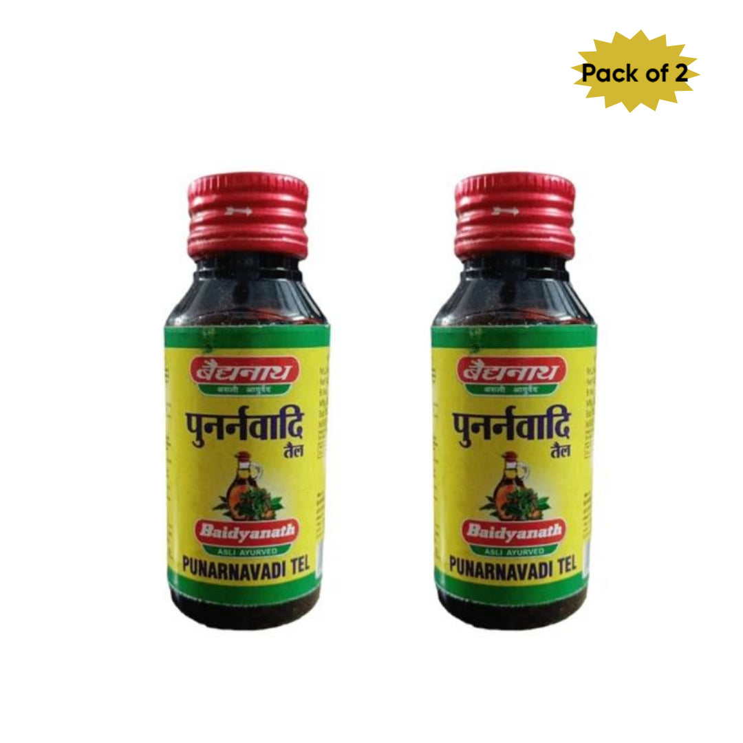 Baidyanath (Jhansi) Punarnavadi Tel 50 Ml(Pack of 2)