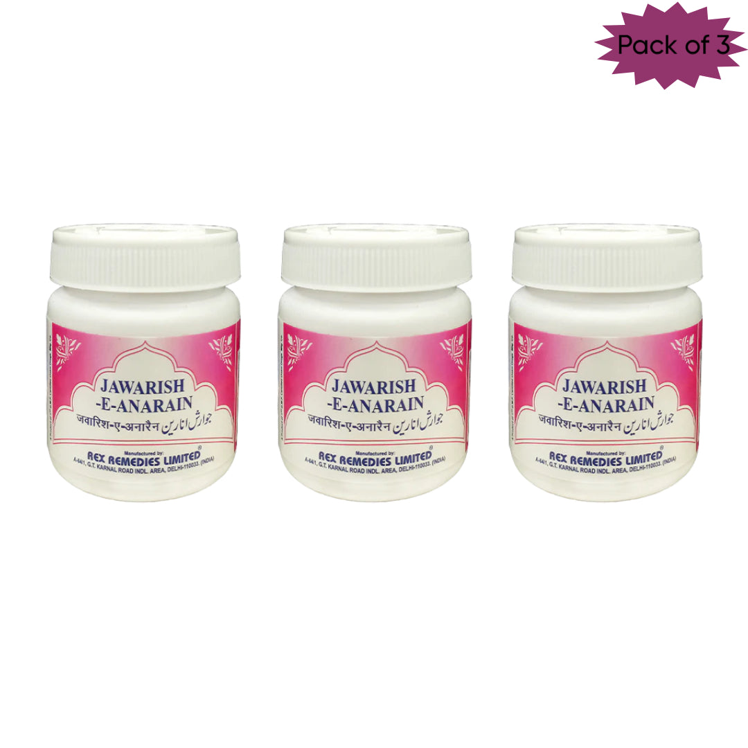 Rex Remedies Jawarish Anarain 200 Gm(Pack of 3)