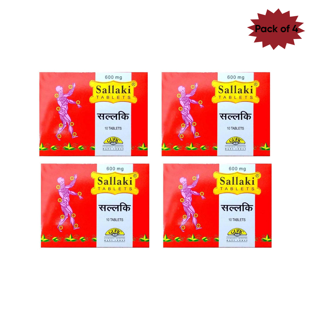 Gufic Biosciences Ltd Sallaki 600 Mg 10 Tablets(Pack of 4)