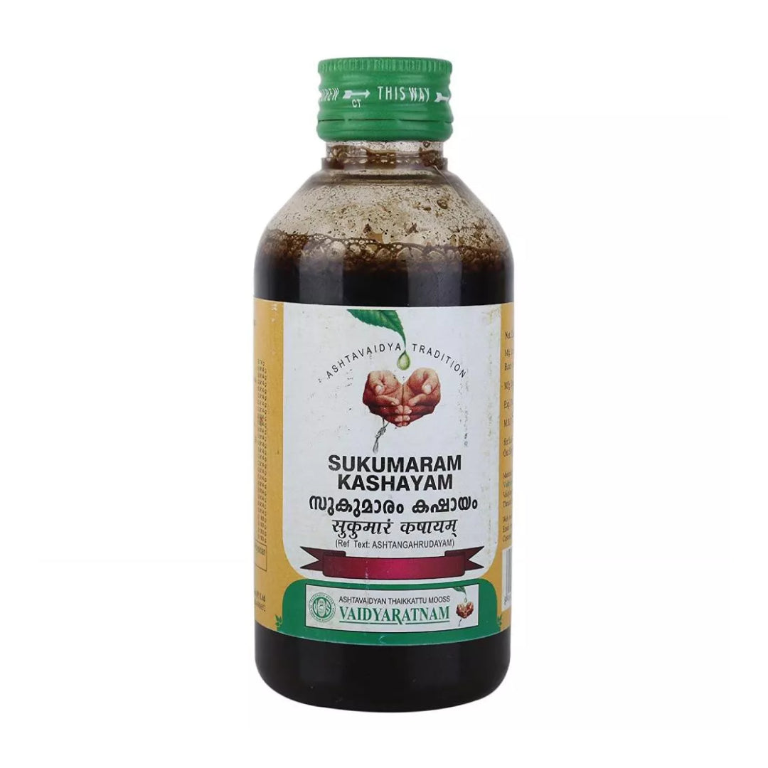 Vaidyaratnam Sukumaram Kashayam 200 Ml