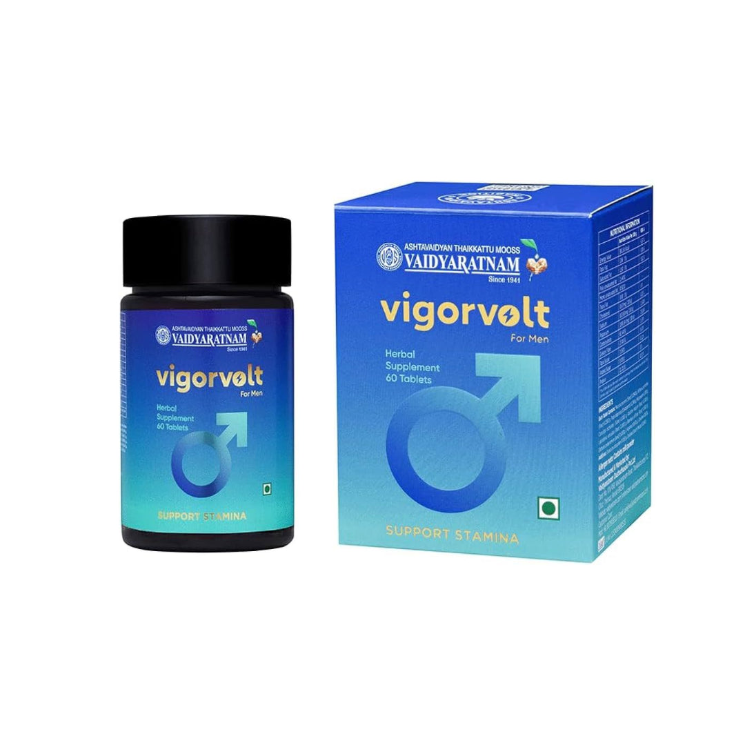 Vaidyaratnam Vigorvolt 60 Tablets