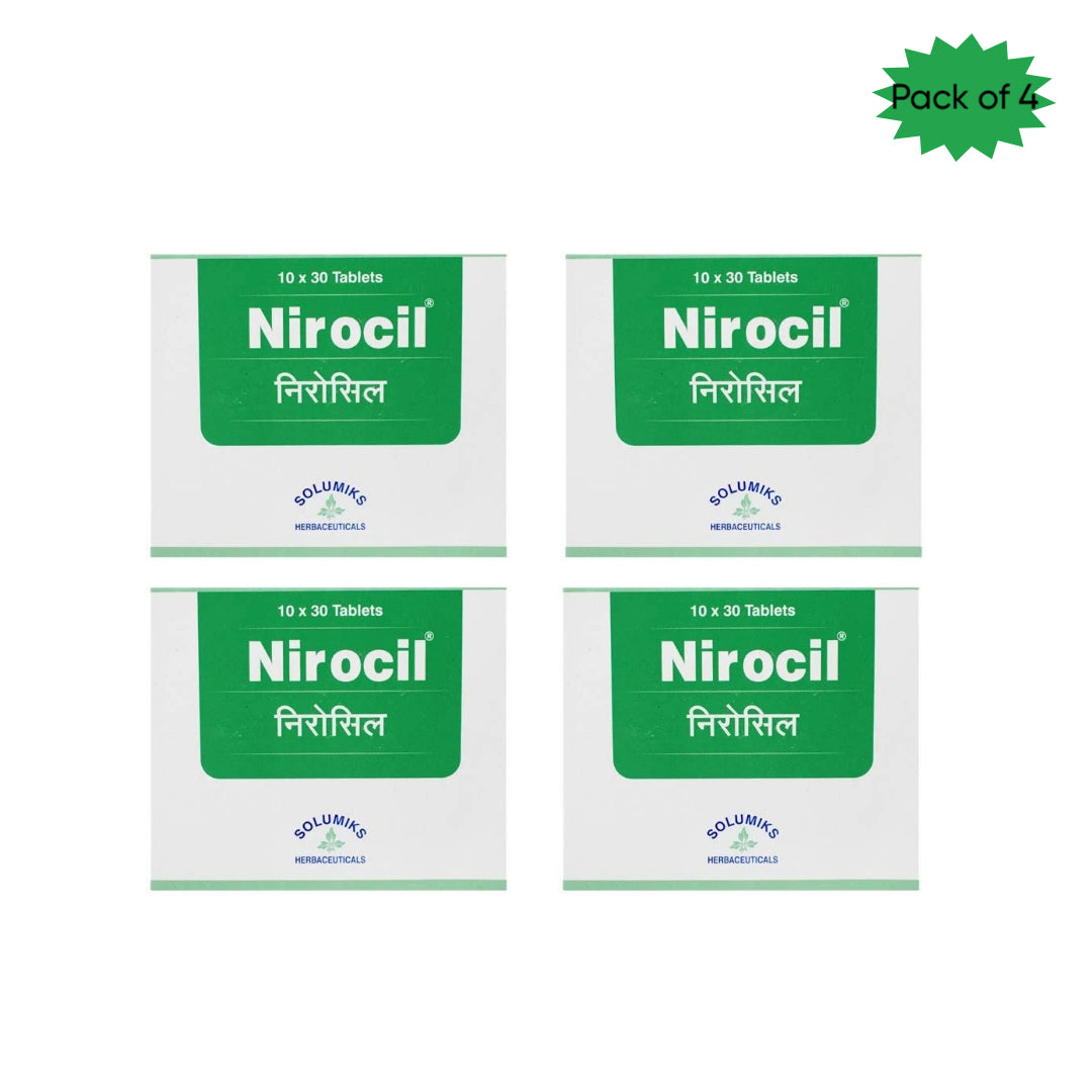 Dhootapapeshwar(Solumiks) Nirocil 30 Tablets(Pack of 4)