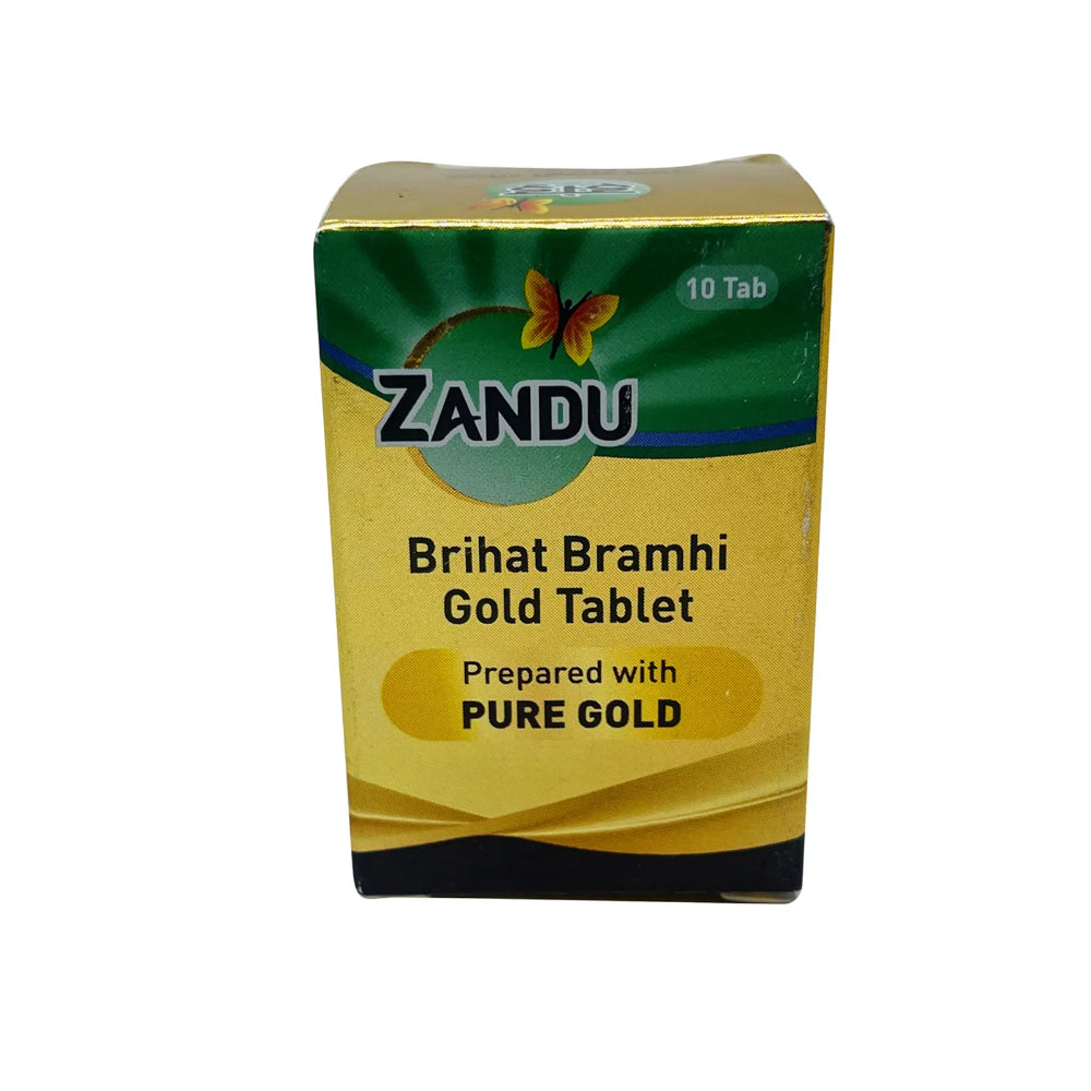 Zandu Brihat Brahmi Gold 10 Tablets