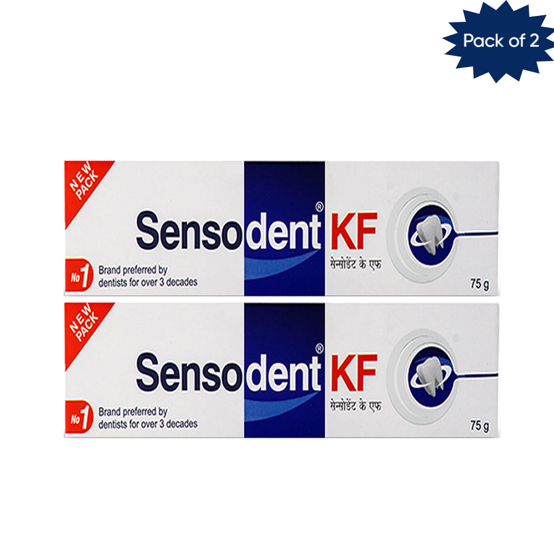 Warren Sensodent Kf 75 Gm (Pack of 2)