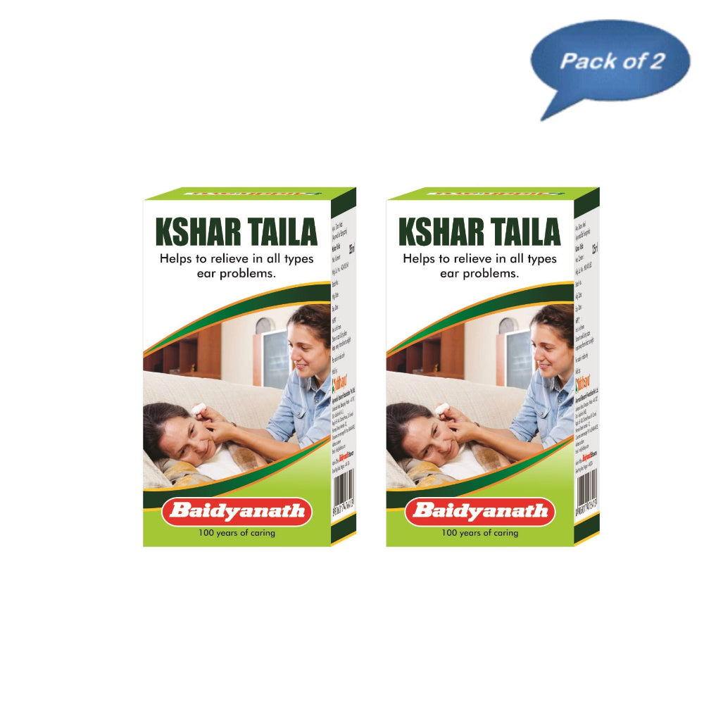 Baidyanath (Jhansi) Kshar Tel 25 Ml (Pack of 2)