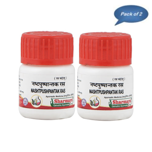 Sharmayu Nashtpushpantak Ras 40 Tablets (Pack Of 2)