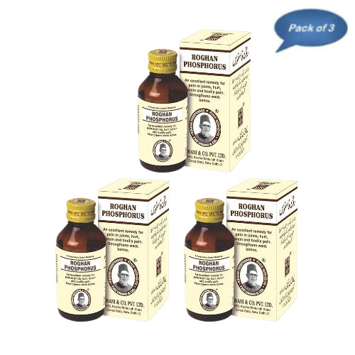 Unani & Co. Roghan Phosphorus 30 Ml(Pack of 3)