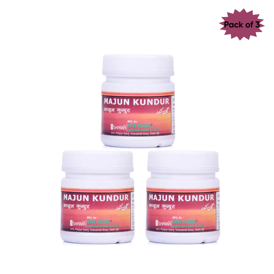 New Shama Majun Kundur 125 Gm(Pack of 3)