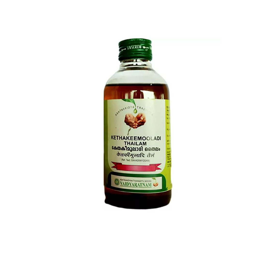 Vaidyaratnam Kethakeemooladi Thailam 200 Ml