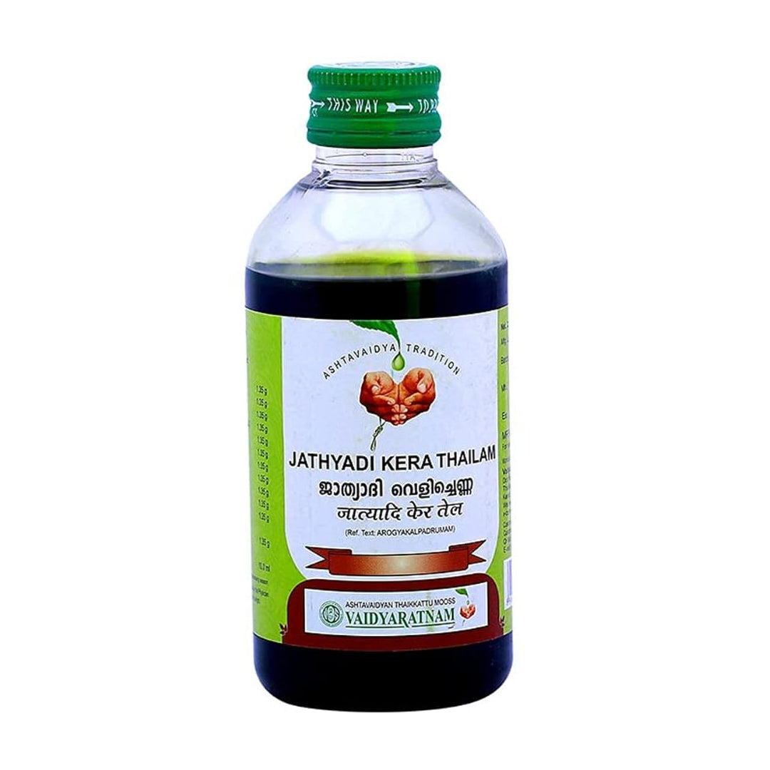 Vaidyaratnam Jathyadi Kera Thailam 200 Ml