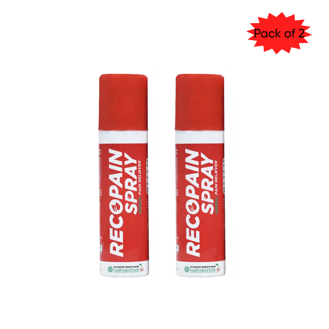 Vaidyaratnam Recopain Spray 60 Ml(Pack of 2)