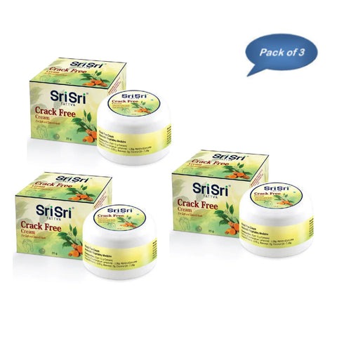 Sri Sri Tattva Crack Free Cream 25 Gm (Pack of 3)