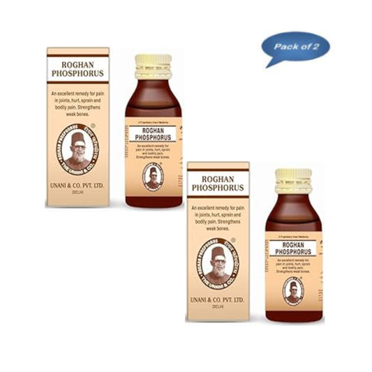 Unani & Co. Roghan Phosphorus 60 Ml(Pack of 2)