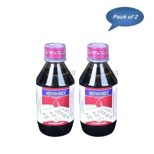Rex Remedies Mensorex Syrup 200 Ml (Pack of 2)