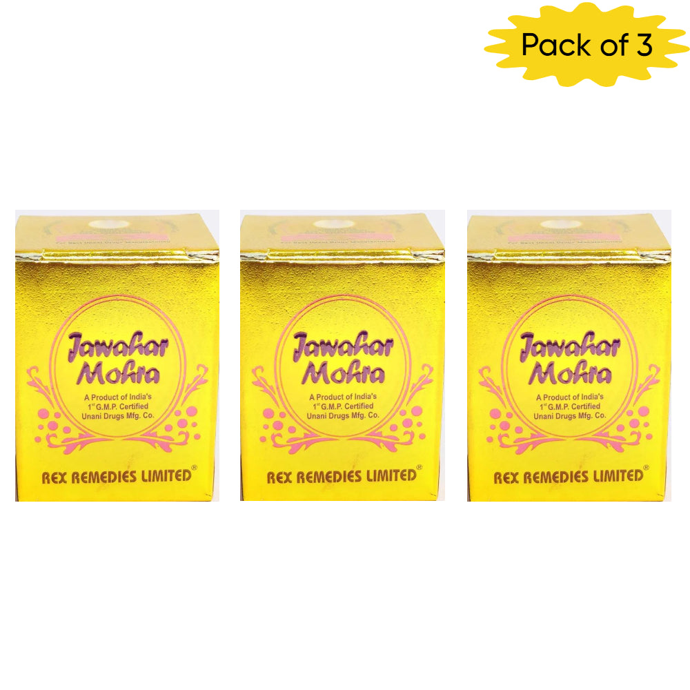 Rex Remedies Jawahar Mohra 1 Gm(Pack of 3)