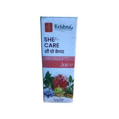 Krishna Ayurveda & Wellness She Pro Care Juice 1 Ltr