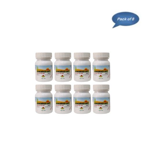 Nagarjun (Gujarat) Khadiradi Vati 60 Tablets (Pack Of 8]