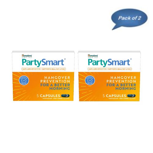 Himalaya Partysmart 5 Capsules (Pack Of 2)