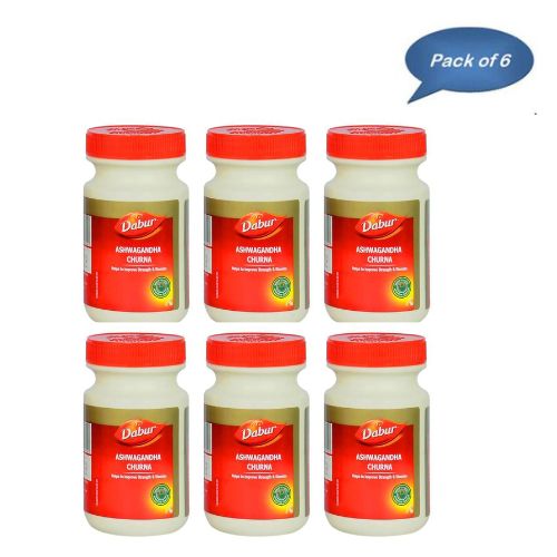Dabur Ashwagandha Churna 100 Gm (Pack of 6)